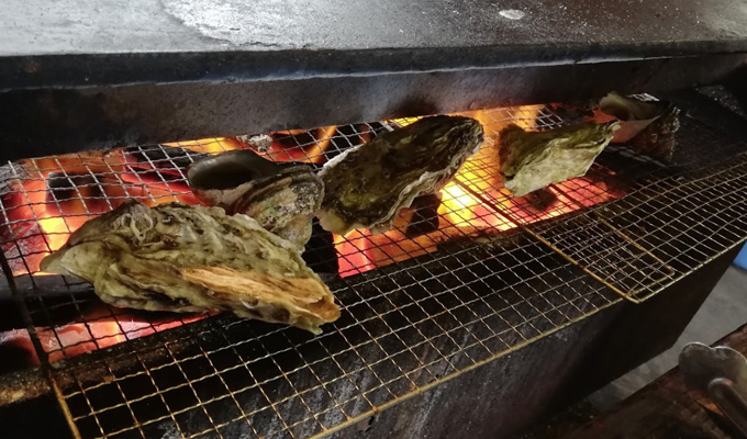 長崎 かき焼き　塩見園